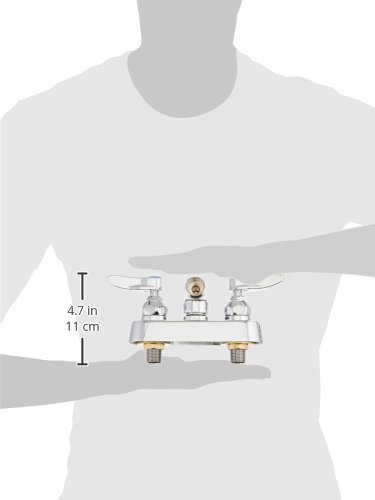 Miniatura 2 de TS Brass B-1115-LN T & S - Grifos de barra de latón, cromo