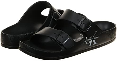 Calvin Klein Men's Zion Sandal, Black 181, 12 | Image 1