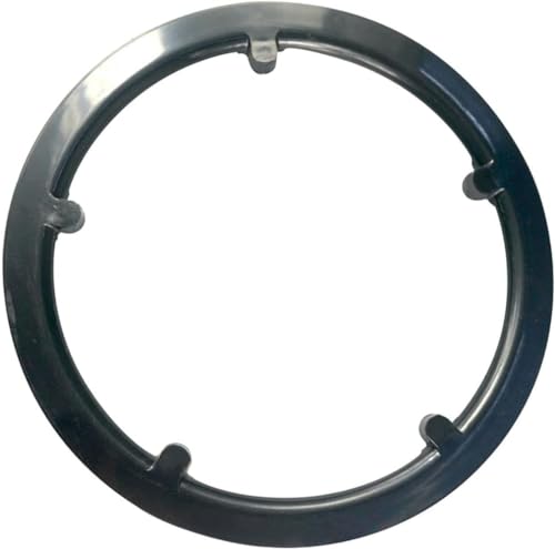 Generic 1Pcs Wheel Protector Cover Bike Chain Guard Portable Resin Chain Ring for BMX Riding Bicycle Chainring Sprockets Wheel Ring Cover Accessory Parts (10cm)