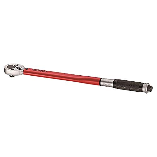Teng Tools 1/2 Inch Drive 10 to 150 FT-LB Reversible Click Steel Torque Wrench - 1292UAGEP