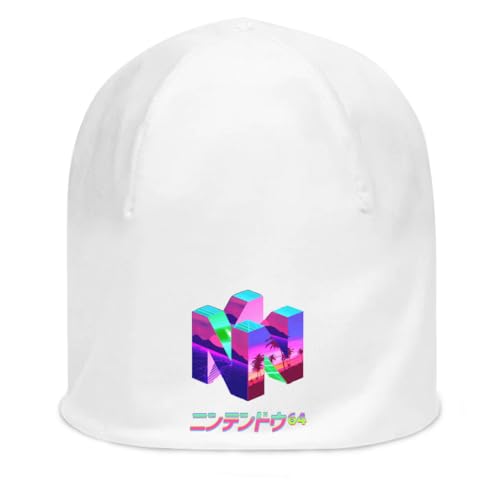 Bonnet en coton extensible respirant blanc Anime 169 douceur et maintien absolu