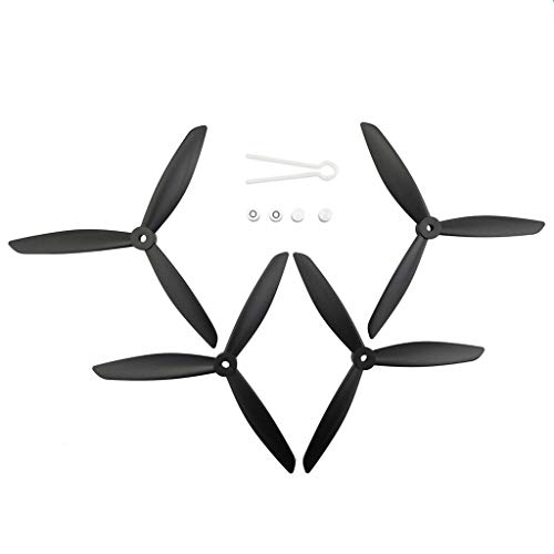 4pcs 3���H���p�h�� mjx B3 B2 B2C B2W Bugs 3 Bugs 2 B3H BUGS 3H D80 F18 F17 F100 Hubsan H501S �v���y�A �u���[�h �h���[�� �N�A�h���R�v�^�[ �����[�g�R���g���[���w���R�v�^�[ 