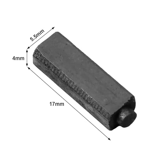 Balais de carbone 4x5.5x17mm pour sèche-cheveux et petits moteurs électriques - 5