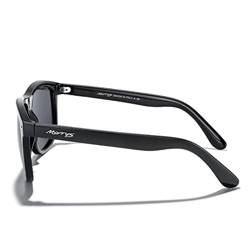 MERRY'S Men's Oversized Square Polarized Sunglasses for Driving Fishing Golfing UV400 Protection S81474