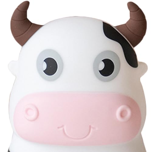 Lámpara de Mesa Infantil de Silicona DOITOOL Forma Vaca miniatura 3