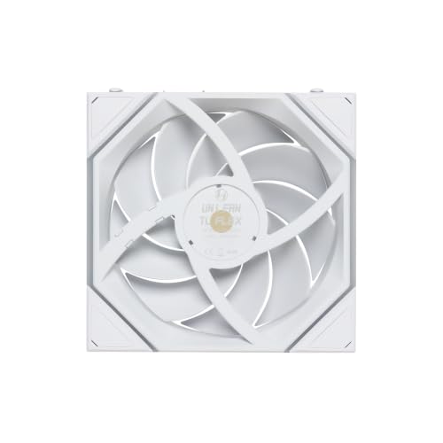 Image of Lian Li UNI Fan TL Flex 120mm Reverse Blade ARGB Fan, Single Pack, Infinity Mirror, Controller Not Included, White (12RTL1F1W)