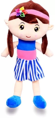 Image of Shizuka Stuffed Doll Soft Toy for Gilrls Cartoon Dolls Gift Toys Pillow for Kids and Adults Cute Stuffed Plush Multicolor Plushie Doll (40cm)