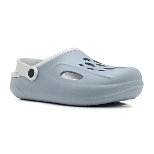 Image of Classic EVA Sports Clogs for Men & Women | Casual Lightweight Breathable Waterproof Anti-Skid Slip-On Clogs with Adjustable Back Strap | Comfortable Garden Walking Clogs Footwear | TCG-6004