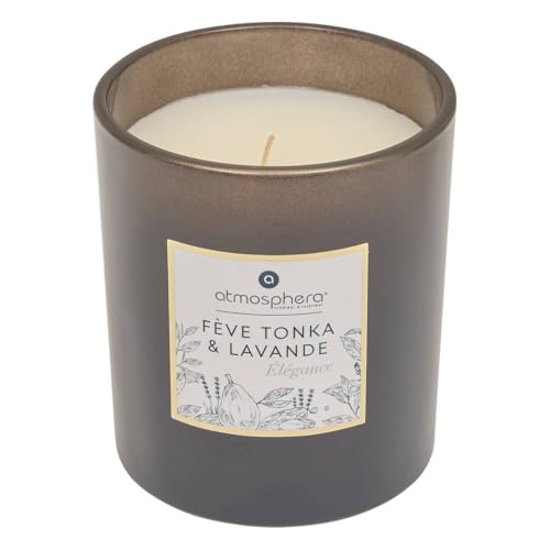 Atmosphera - Bougie parfumée Mael - tonka et lavande 190g