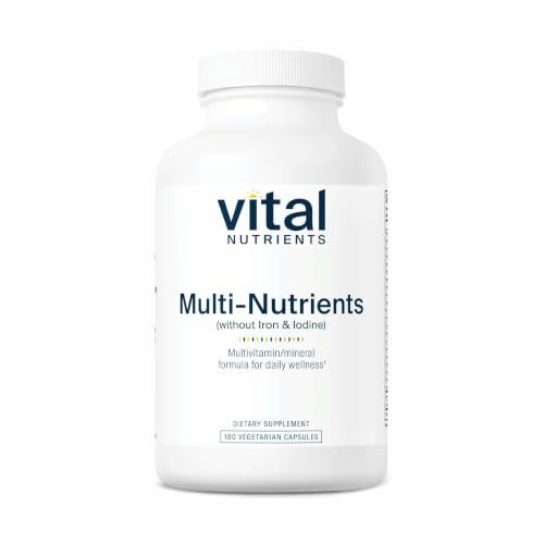 Vital Nutrients Multi-Nutrients No Iron or Iodine