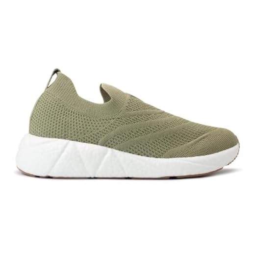 Tênis Modare Feminino Slip On Knit Adana Ultraconforto Casual Verde-1270-7395.101.27735.101151 39