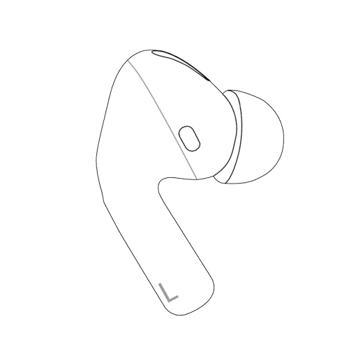 Single Earbud for Left Apple Airpods Pro 1st Gen Earbud Left Ear Side Only(A2084)