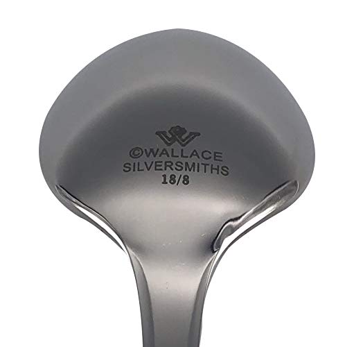 Wallace Lotus 60 Piezas – Juego De Cubiertos De Acero Inoxidable 18/8 – Servicio Para 12 Personas (Modelo Lotus)