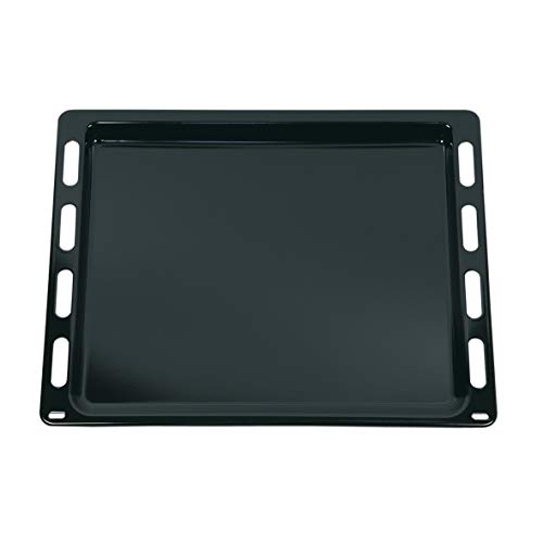 Backblech Kuchenblech Pizzablech 442x370x22mm emailliert Backofen Herd Original Bosch Siemens Viva 00748225 748225 auch Balay Junker Profilo für FRMA