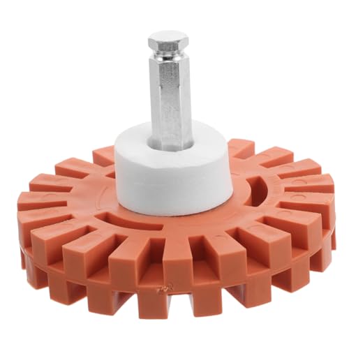 PRETYZOOM Eraser Wheel Rubber Decal Remover for Power Drill Efficient Adhesive Removal Tool for Tires Quick Vinyl Sticker and Decal Eraser Safe Operation for Surface Maintenance