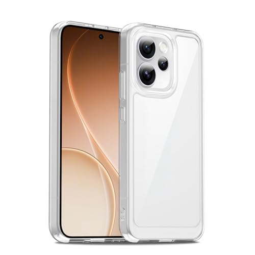 Image of Case for Oppo Reno 15 Pro 5G, Military Grade Drop Protection Phone Case, Yellowing Resistant, Anti-Scratch Hard PC Back, Shockproof Hard Ultra-Thin Protective Cover, Clear