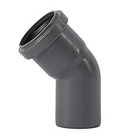Ostendorf HTsafe bend 45 degrees DN 50 mm HT pipe, Polypropylene (PP)