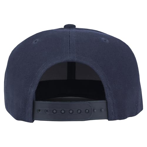 Image of Gelante Plain Blank Flat Brim Adjustable Snapback Baseball Caps Wholesale LOT 12 Pack