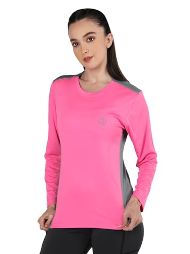 Image of CHKOKKO Tshirt for Woman Regular Fit Gym Workout Lightweight T Shirt for Women Breathable Round Crew Neck T Shirts for Sports Like Training, Running