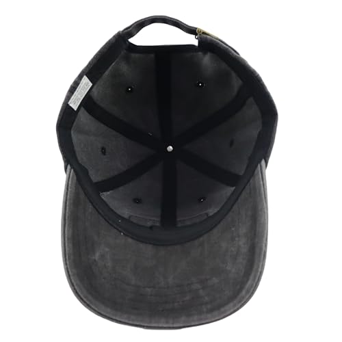 Image of Papa Leather Patch Hat, Dad Hats for Men, Adjustable Daddy Wash Cotton Birthday Baseball Cap