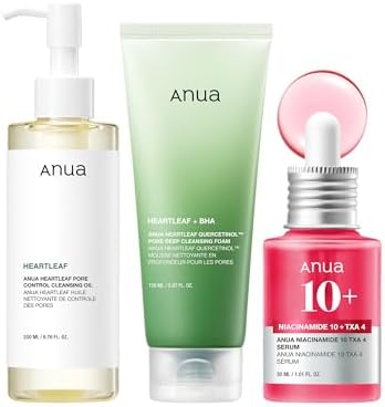 3-Step Glass Skin Beginner Set, Double Cleansing