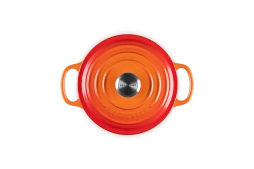 Image of Le Creuset Enameled Cast Iron Signature Round Dutch Oven, 2 qt., Flame