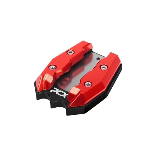 Plaque support latérale d'extension béquille PCX 160 aluminium CNC