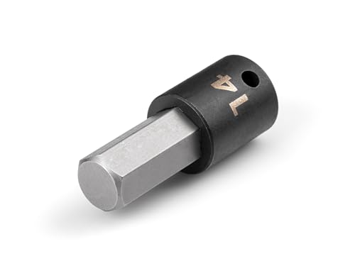 TEKTON 3/8 Inch Drive x 14 mm Hex Impact Bit Socket | SIB13214