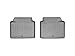 WeatherTech Custom Fit FloorLiners for Hyundai Genesis - 2nd Row (463062), Grey