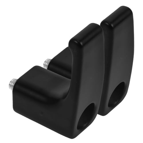 Cabilock 2pcs Durable Metal No Drill Hanger for Compatibility with Bikes and Scooters Ample Space for Carrying Accessories