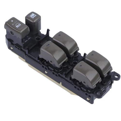 Interrupteur lève vitre commande puissance électrique Lexus GX470 module principal avant gauche