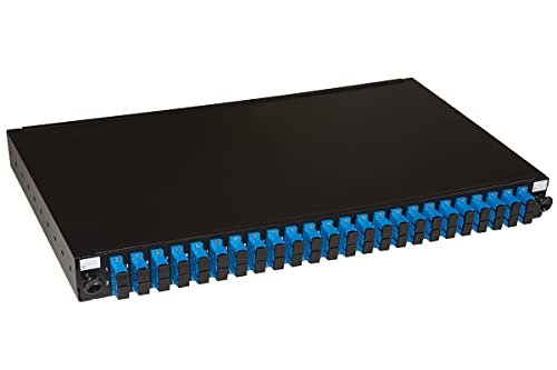 Plaque fibre optique 19 LINK LK24SCSP contre les pertes de signal avec pigtail SC Duplex