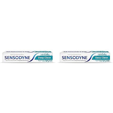 Sensodyne Deep Clean Sensitive Toothpaste Pack Cover