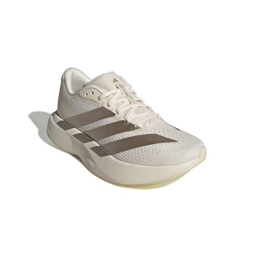 adidas Damen Adizero Pacer W Shoes, Wonder White/Cyber Met./Warm Vanilla, 44 EU – Ansicht 5