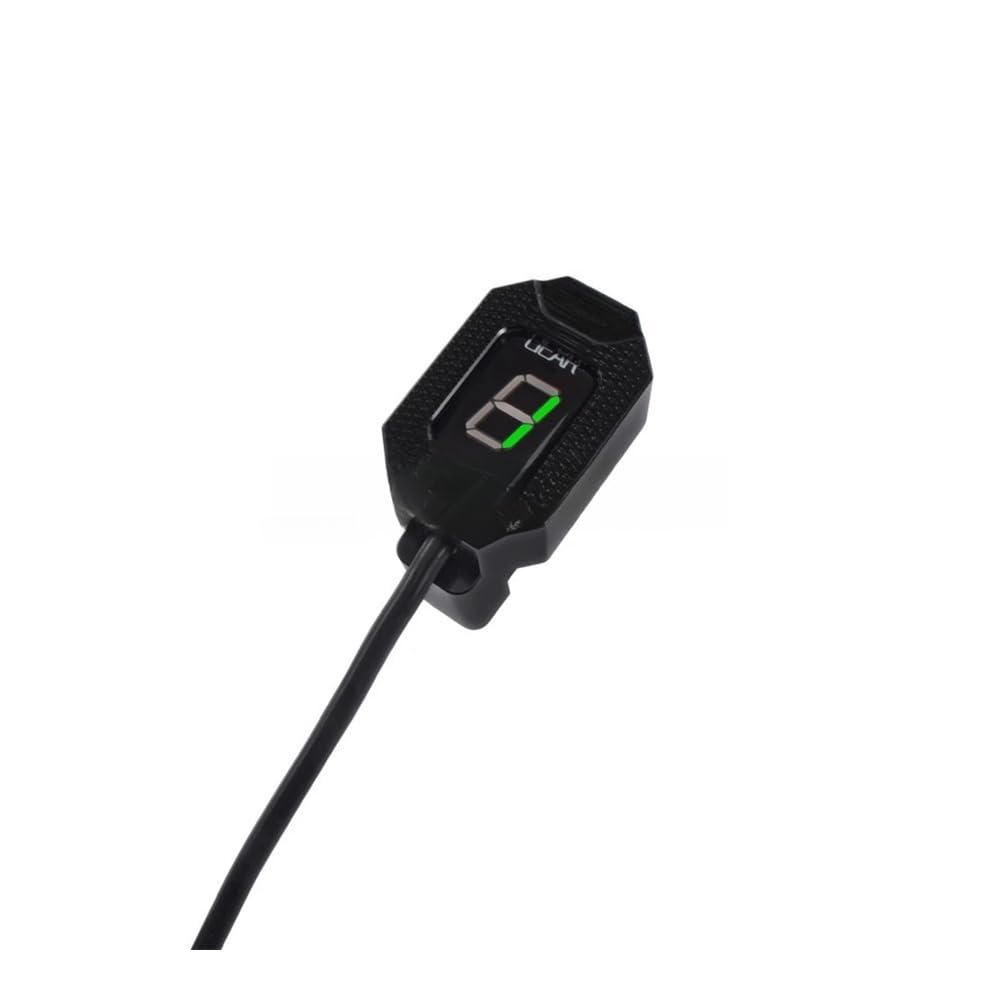 Indicatore di Marcia Digitale per Moto, per Strada, per Triple all, per Tiger 800 2010-2014, indicatore di Marcia per Moto IP68, Controllo Touch, indicatore di Marcia (Blu)