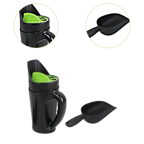 Hand Spreader Shaker con pala para jardinería miniatura 3