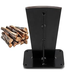 Mreryyse Holzspalter manuell, Anzündholz Spalter Handholzspalter, Gefertigt aus Hochfestem Stahl, Spalter Holz Wood Splitter manueller Holzspalter für Indoor & Outdoor, 13x10x20cm