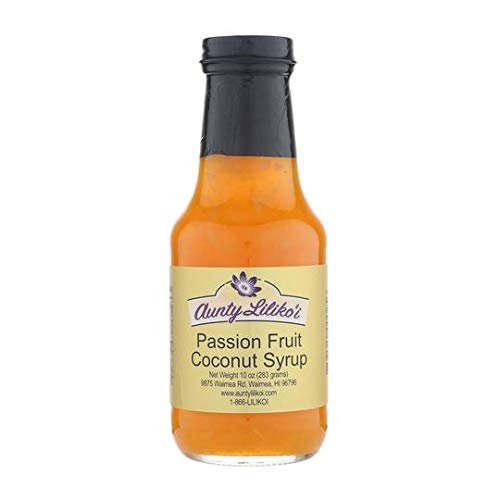 Aunty Lilikoi Passion Fruit Coconut Syrup