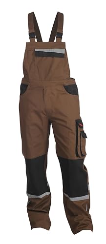 Logista Arbeitslatzhose Profi, Charlie Barato®, braun/schwarz (56)