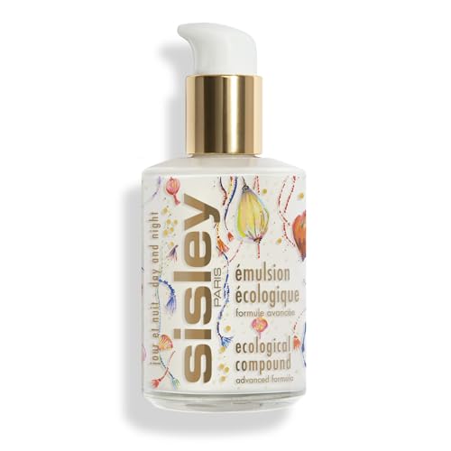 Sisley Paris Ecological Compound Advanced Formula - 125 mL - Day & Night Face Cream to Balance, Strengthen & Revitalize - All Skin Types - Non Greasy, Matte Finish - Limited-Edition Lantern Bottle