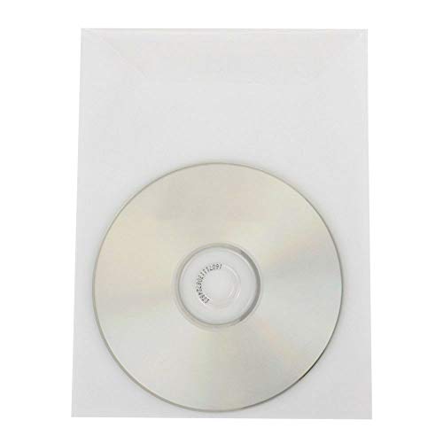 100 Clear Cpp Movie Plastic Sleeves + 2 Disc Non-Woven Sleeves By Startechdeals #TOP4