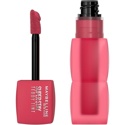 Image of MAYBELLINE Super Stay Teddy Lip Tint, Long Lasting Matte Lipstick for Up To 12HR Wear, Cool Grunge, 1 Count