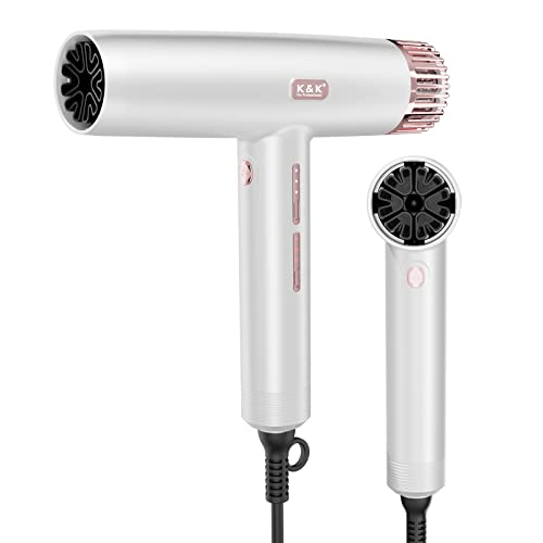 K K Secador De Pelo De 1800 W Con Motor Sin Escobillas, Secador Profesional De Iones Negativos Con 110.000 Rpm, 6 Velocidades Y 3 Ajustes De Calor, Muy Ligero Para La Familia, El Salón Y Los Viajes, K K Secador De Pelo De 1800 W Con Motor Sin Escobillas, Secador Profesional De Iones Negativos Con 110.000 Rpm, 6 Velocidades Y 3 Ajustes De Calor, Muy Ligero Para La Familia, El Salón Y Los Viajes,