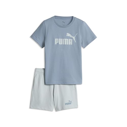 PUMA Ess No1 Logo Tee Set bébé : ensemble t-shirt et short de sport quotidien