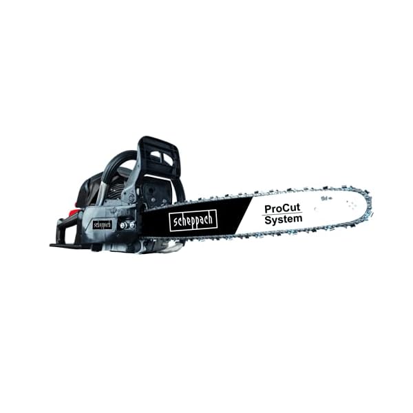 Scheppach Benzin Kettensäge CSH56 Motorsäge Motorkettensäge mit ProCut-Schwert / -Kette | 56cm³ Motor | 3,1PS Leistung…