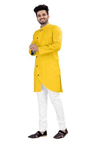 Image of Kurta pyjama for Mens In cross patten and classis colours