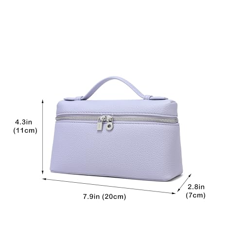 Image of Rejolly Small Crossbody Bag for Women Leather Top-Handle Pouch Purse Shoulder Handbag