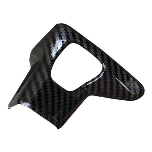 ruihe Car Gear Shift Knob Cover Trim Carbon Fiber Color Sticker Decorator Fit for Hyundai Santa Cruz Elantra Tucson Kona 2021 2022 2023 2024 2025