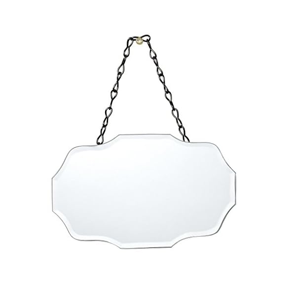 dotcomgiftshop Small Villandry Bevelled Hanging Mirror