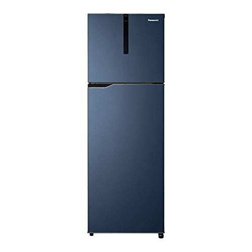 Panasonic 268 L 2 Star Frost Free Inverter Double Door Refrigerator (NR-FBG 27VDA3, Blue) (Pack of 1)